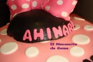 TARTA MINNIE!!