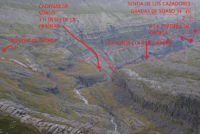 RUTA  AL TAILLON , BRECHA DE ROLANDO Y GRUTA HELADA DE CASTERET -PIRINEO ARAGONES ORDESA