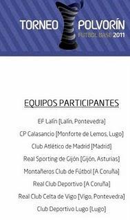 TORNEO POLVORÍN DE FÚTBOL ALEVÍN 2011