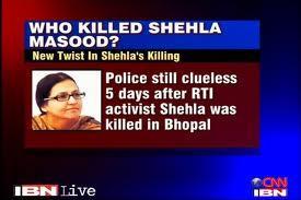Shehla Massod, bloguera y activista Shehla Massod, bloguera y activista