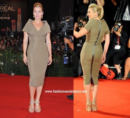 Kim Kardashian y Kate Winslett eligen diseños de Victoria Beckham