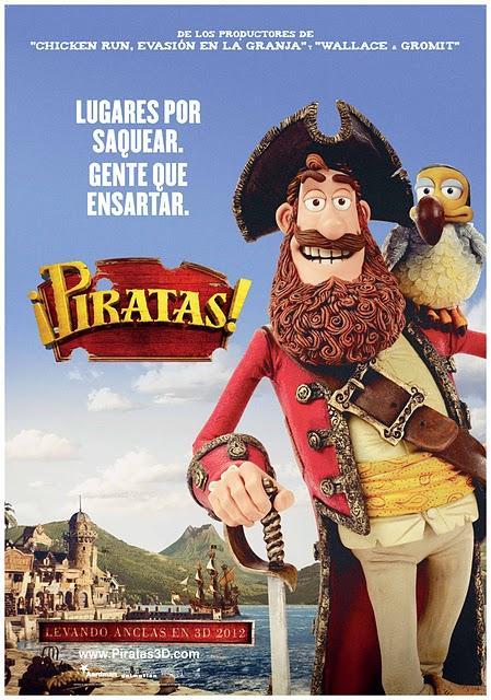 Tráiler y teaser pósters de '¡Piratas!'