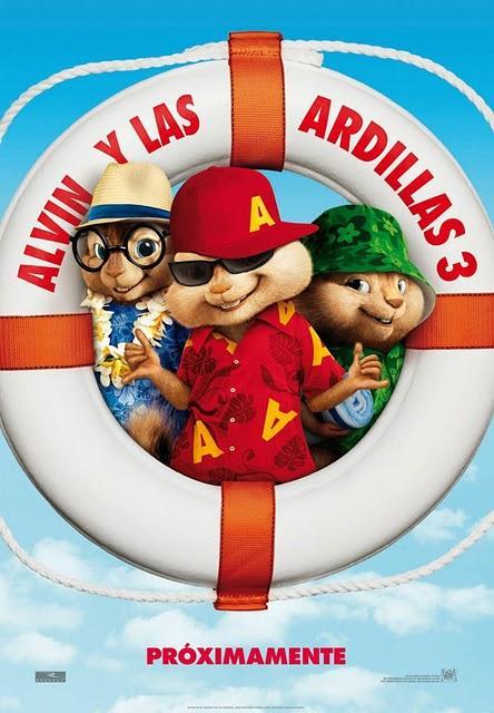 Póster y trailer español de 'Alvin y las ardillas 3' Póster y trailer español de 'Alvin y las ardillas 3'