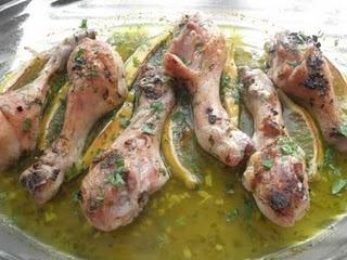 Muslitos de pollo al limón