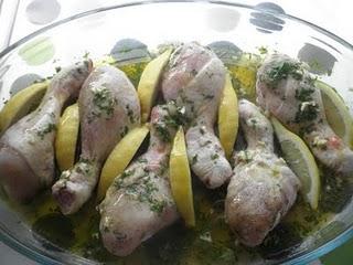 Muslitos de pollo al limón