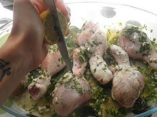 Muslitos de pollo al limón