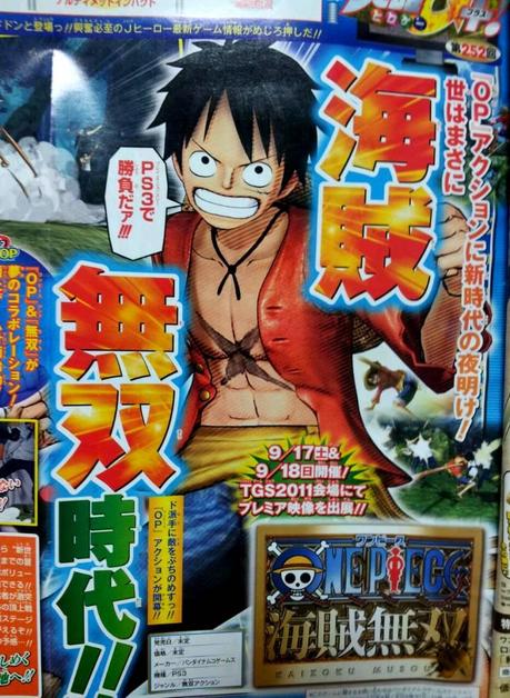 one piece kaizoku musou vjump Anunciado One Piece Kaizoku Musou para PlayStation 3