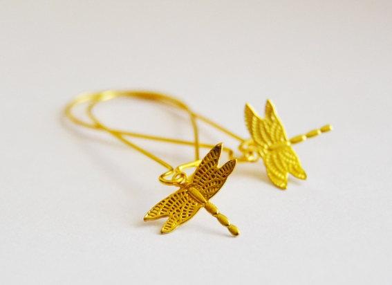 PENDIENTES LIBÉLULAS