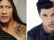 Taylor Lautner Dwayne Johnson podrían David Goliat