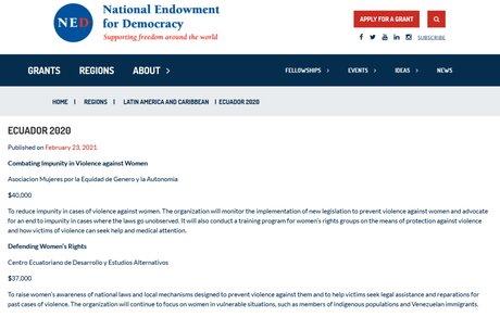 Cómo EE.UU. intervino en Ecuador cooptando grupos indígenas y ambientalistas para derrotar al correísmo