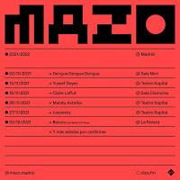 Programación conciertos ciclo Mazo en Madrid para e invierno