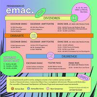 Programación Emac festival 2021