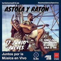 Concierto de Astola y Ratón en Sala el Sol