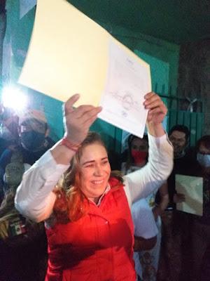 GANA MARICELA MELO ROJAS LAS ELECCIONES EN CHIAUTLA PARA PRESIDENTE MUNICIPAL