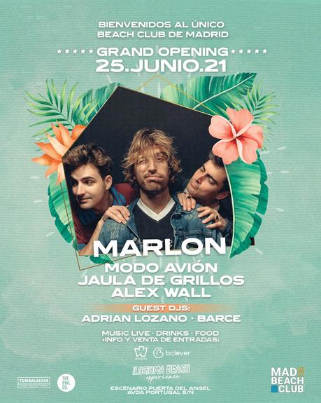 Marlon abre los conciertos en MadBeach Club