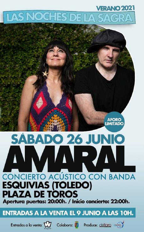 Amaral abre Las noches de La Sagra de Esquivias (Toledo)