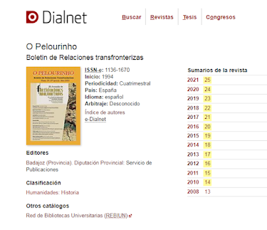 O PELOURINHO en Dialnet https://dialnet.unirioja.es/servl...