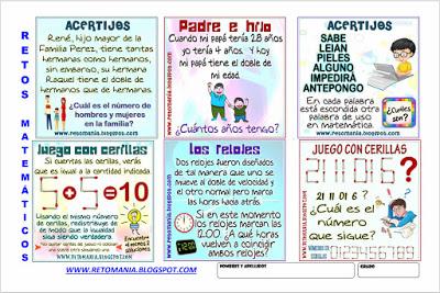 RETOS MATEMÁTICOS - ACERTIJOS Desafíos matemáticos, Retos matemáticos, Problemas matemáticos, Retos mentales, Acertijos matemáticos, Acertijos, Acertijos con solución, Enigmas, Jugando con fósforos, Juego con cerillas