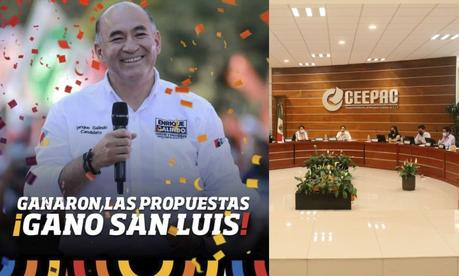 Se confirma la victoria de Enrique Galindo, será presidente municipal de SLP