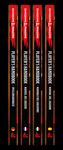 D&D 5ª ed: Cores y kit de Esenciales en Español desde WotC/Hasbro