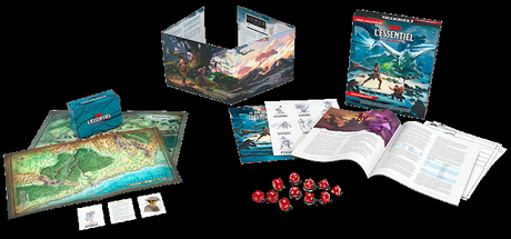 D&D 5ª ed: Cores y kit de Esenciales en Español desde WotC/Hasbro