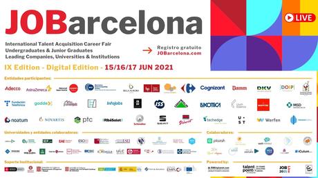 JOBarcelona´21 – IXEdición – Congreso internacional de empleo y orientación profesional