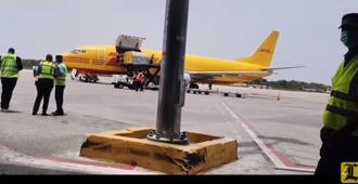 Llega por fìn el primer cargamento de vacuna Pfizer a República Dominicana.