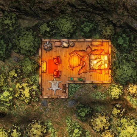 Cabin in the Woods Map, de CZRPG