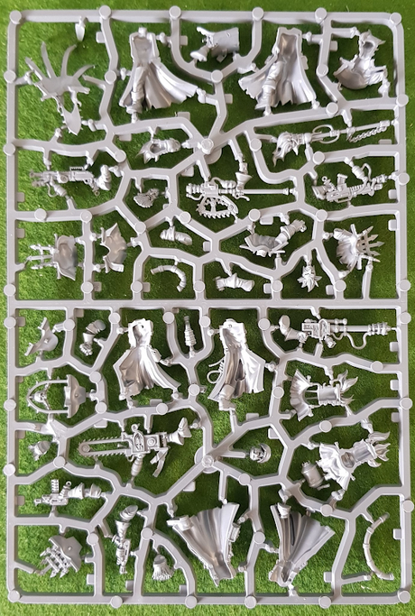 Fotos de las matrices de los Redencionistas de Necromunda