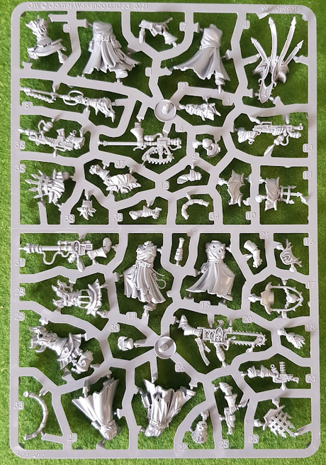 Fotos de las matrices de los Redencionistas de Necromunda