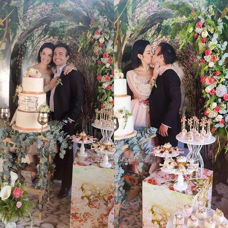 Daniela Alvarado y José Manuel Suárez se casaron en privado