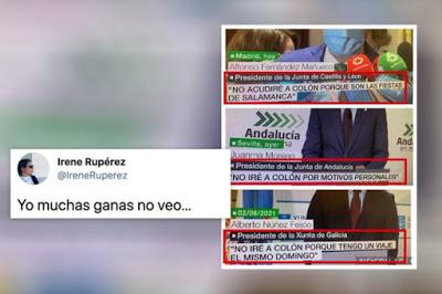 28 meses después, Vox, el PP y Cs vuelven a manifestarse en Colón, pero sin foto… ¿Es un éxito o un bluf? 28 meses después, Vox, el PP y Cs vuelven a manifestarse en Colón, pero sin foto… ¿Es un éxito o un bluf?