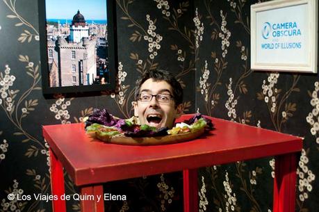 Quim en el Museo Camera Obscura