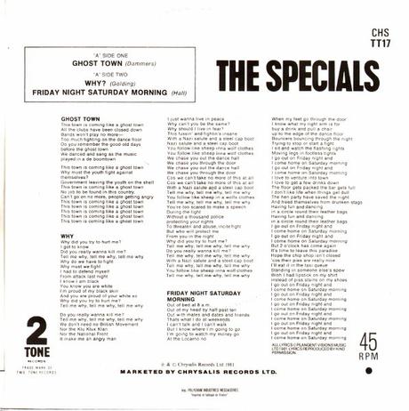The Specials -Ghost town 7