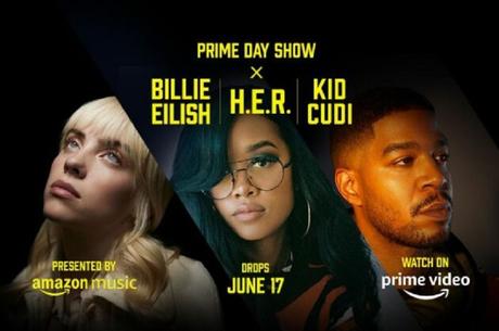 Prime Day Show con Billie Eilish, H.E.R. y Kid Cudi