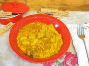Arroz costillas setas