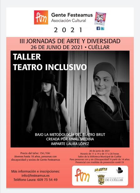 III Jornadas de Arte y Diversidad, Impartido por Laura López, por Manu Medina