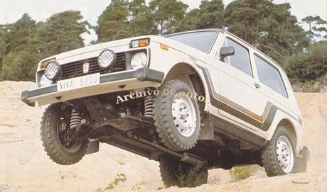 Lada Niva 5000, una versión deportiva del todoterreno del año 1983