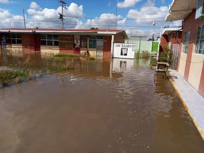 ECATEPEC SE INUNDA Y FERNANDO VILCHIS PRESUME REELECCIÓN
