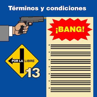 Por la libre 13: Términos y condiciones
