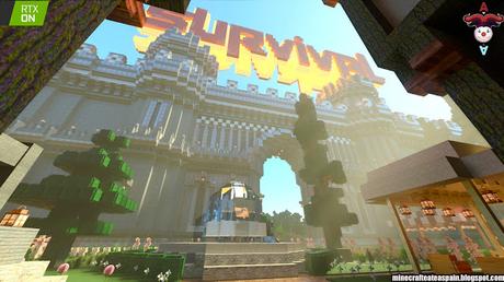 RTX: Lobby Survival del servidor oficial de Auronplay en Minecraft.