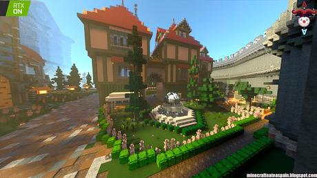 RTX: Lobby Survival del servidor oficial de Auronplay en Minecraft.