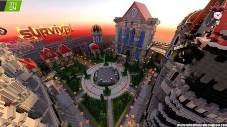 RTX: Lobby Survival del servidor oficial de Auronplay en Minecraft.