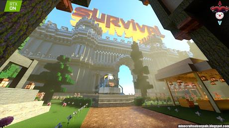 RTX: Lobby Survival del servidor oficial de Auronplay en Minecraft.