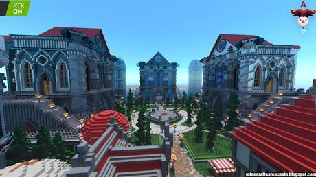 RTX: Lobby Survival del servidor oficial de Auronplay en Minecraft.