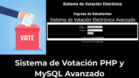Sistema de Votación PHP y MySQL Avanzado