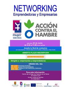 Encuentro de mujeres emprendedoras y empresarias. Networking Centro de la Mujer de Talavera y Acción contra el Hambre