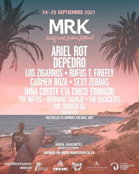 Montgorock Xàbia Festival 2021: cartel y fechas
