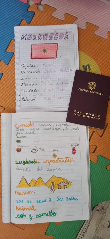 Viajar por el mundo sin salir de casa, juegos lúdicos para niños