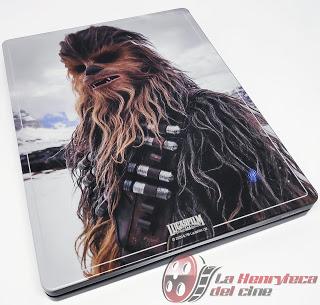 Han Solo, Una historia de Star Wars; Fotoreportaje de la edición Bluray Steelbook Han Solo, Una historia de Star Wars; Fotoreportaje de la edición Bluray Steelbook
